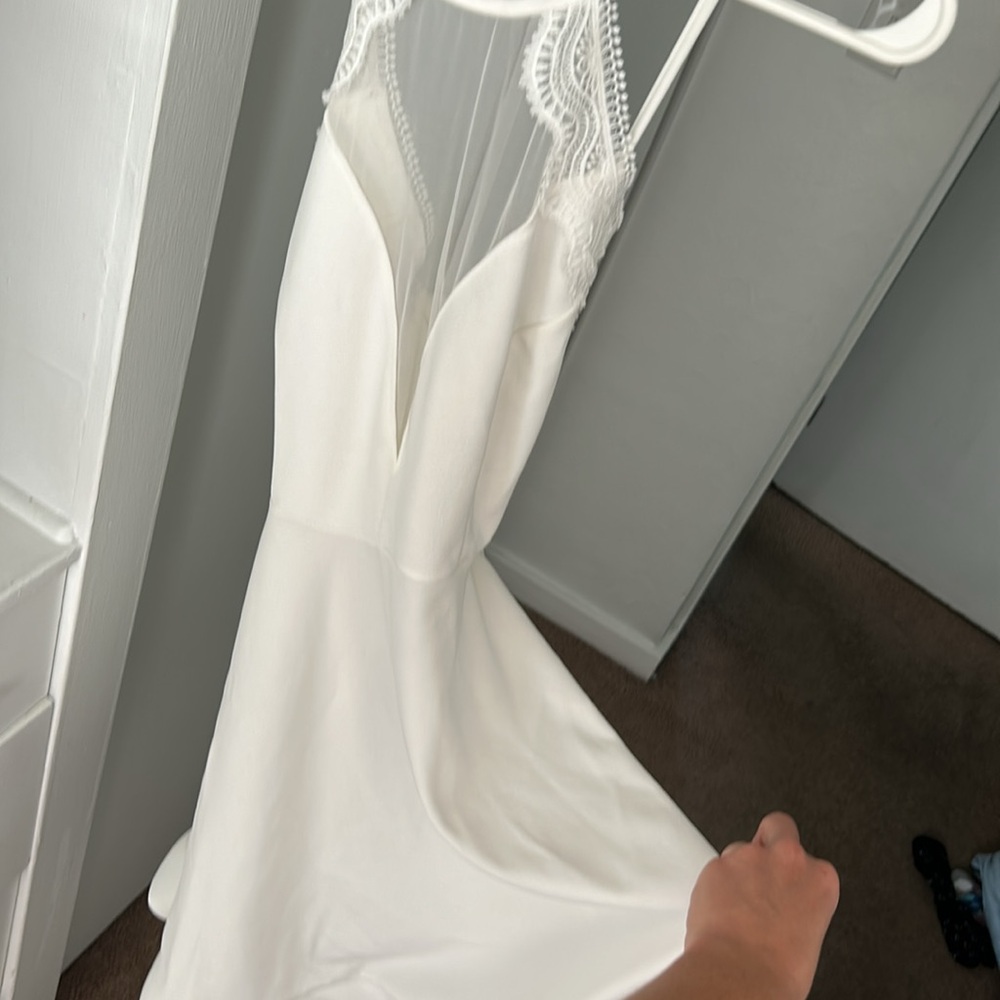 White Dress 👗 Cocktail party dress - Picture 13 of 15